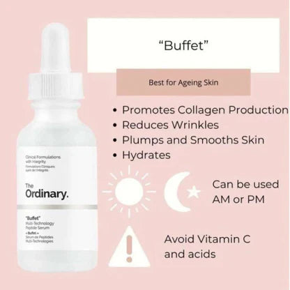 The Ordinary Buffet Multi Technology Peptide Serum 30 ML