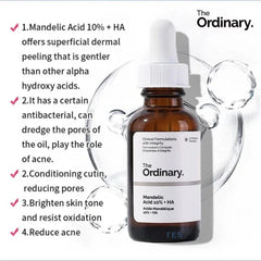 Mandelic Acid Serum 10%, Gentle Exfoliant Pakistan, Sensitive Skin Serum, Acne Treatment Serum, The Ordinary Pakistan, AHA Serum 30ml, Brightening Serum, Dark Spot Removal, Skincare Pakistan- Makeup Stash Pakistan