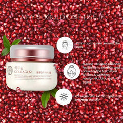 The Face Shop Pomegranate & Collagen Volume Lifting Eye Cream - 50 ml - Makeup Stash Pakistan