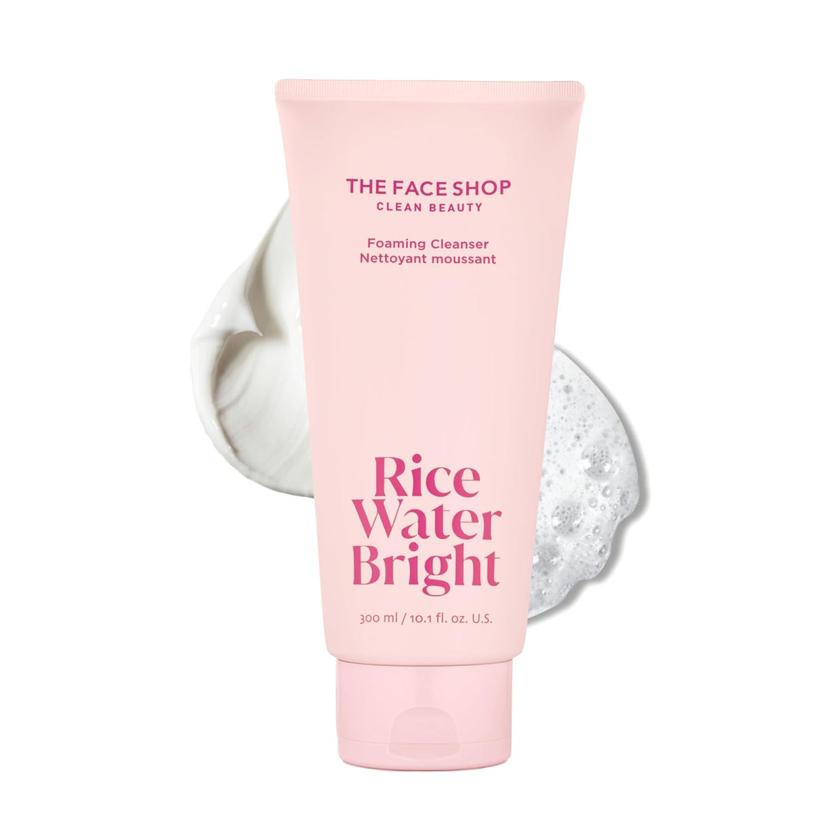 The Face Shop Rice Water Bright Cleansing Foam, Rice Water Cleanser, The Face Shop Face Wash, Korean Facial Cleanser, Brightening Face Wash, Korean Skincare Cleanser, Rice Water Skincare, Hydrating Face Cleanser, Gentle Foam Cleanser, Daily Face Wash, Korean Beauty Products, K Beauty Cleanser, Face Wash for Dull Skin - Makeupstashpk