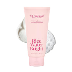 The Face Shop Rice Water Bright Cleansing Foam, Rice Water Cleanser, The Face Shop Face Wash, Korean Facial Cleanser, Brightening Face Wash, Korean Skincare Cleanser, Rice Water Skincare, Hydrating Face Cleanser, Gentle Foam Cleanser, Daily Face Wash, Korean Beauty Products, K Beauty Cleanser, Face Wash for Dull Skin - Makeupstashpk