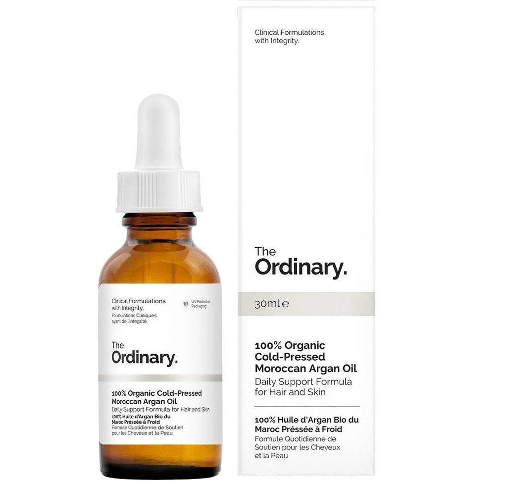 The Ordinary 100% Cold-Pressed Argan Oil - Makeup Stash Pakistan