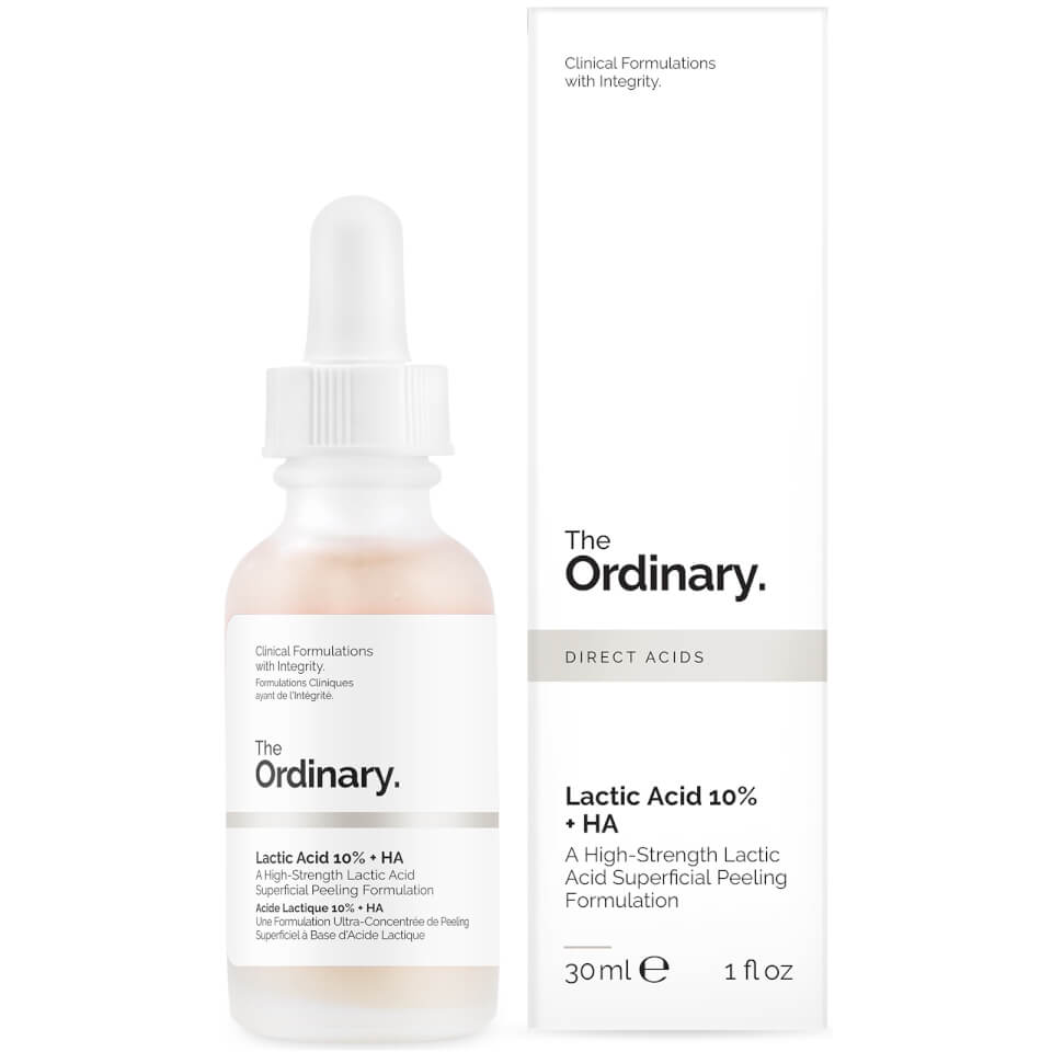 The Ordinary Lactic Acid 10% + HA 30ml - Makeup Stash Pakistan