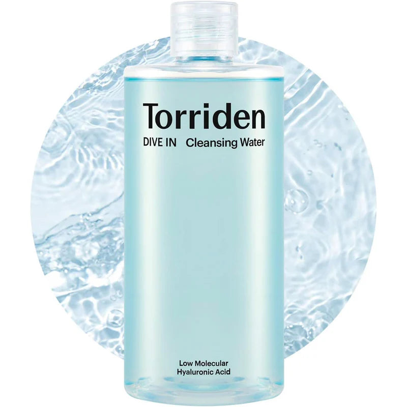 Torriden,Cleansing Water, Micellar Water Korea, Hyaluronic Acid Cleanser, Makeup Remover Water, Torriden DIVE IN Cleansing Water, Korean Skincare Cleanser, Gentle Makeup Remover - Makeupstashpk