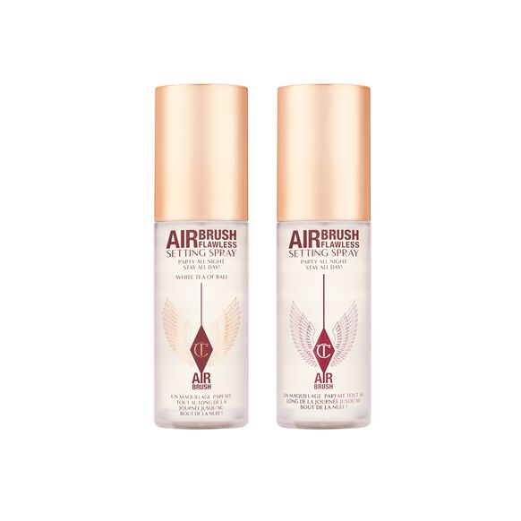 Charlotte Tilbury Mini Airbrush Flawless Setting Spray Duo Set-34ml

