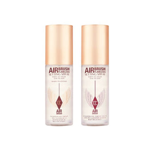 Charlotte Tilbury Mini Airbrush Flawless Setting Spray Duo Set-34ml
