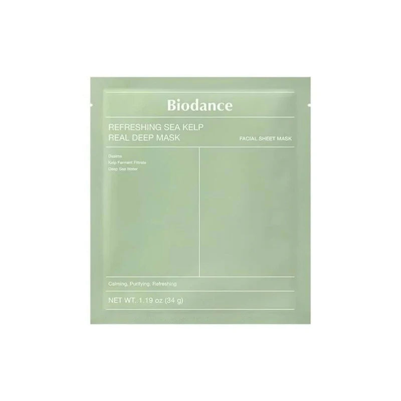 Biodance Refreshing Sea Kelp Real Deep Mask 34g - Makeup Stash Pakistan
