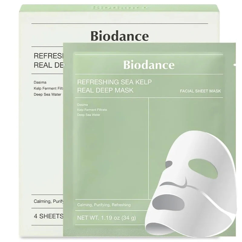 Biodance Refreshing Sea Kelp Real Deep Mask 34g - Makeup Stash Pakistan