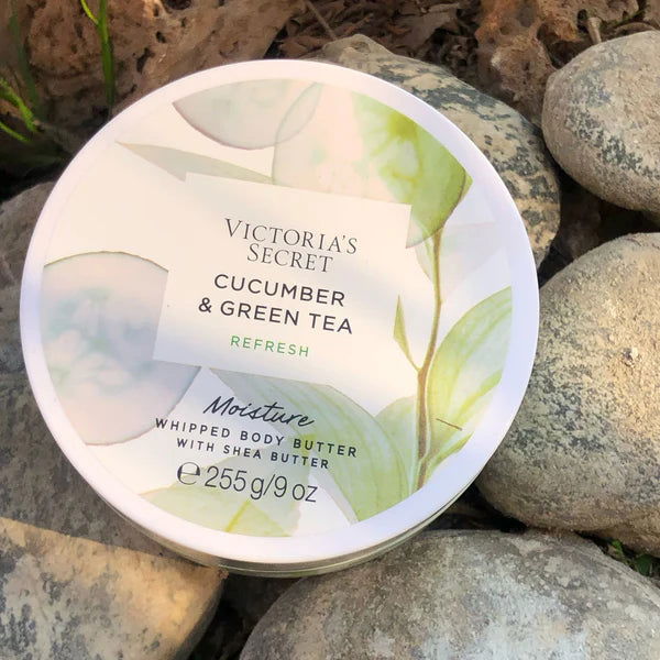 VICTORIA'S SECRET - CUCUMBER AND GREEN TEA BODY BUTTER - Makeup Stash Pakistan