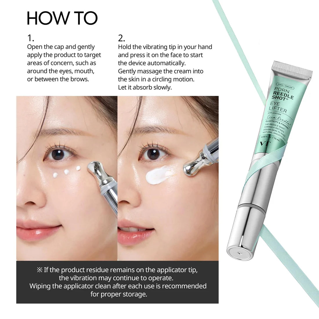 VT Eye Lifter, VT PDRN Eye Serum, Reedle Shot Eye Cream, Korean Eye Care, Firming Eye Serum, Brightening Eye Treatment, Under Eye Repair, Korean Skincare,Makeupstashpk