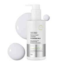 VT Reedle Shot Cleansing Milk, VT Cleansing Milk 200ml, Korean Makeup Remover, Gentle Face Cleanser Korea, Hydrating Cleansing Milk, Skin Barrier Cleanser, VT Cosmetics Cleanser, Double Cleansing Milk, Sensitive Skin Cleanser, Korean Skincare Pakistan,Makeupstashpk