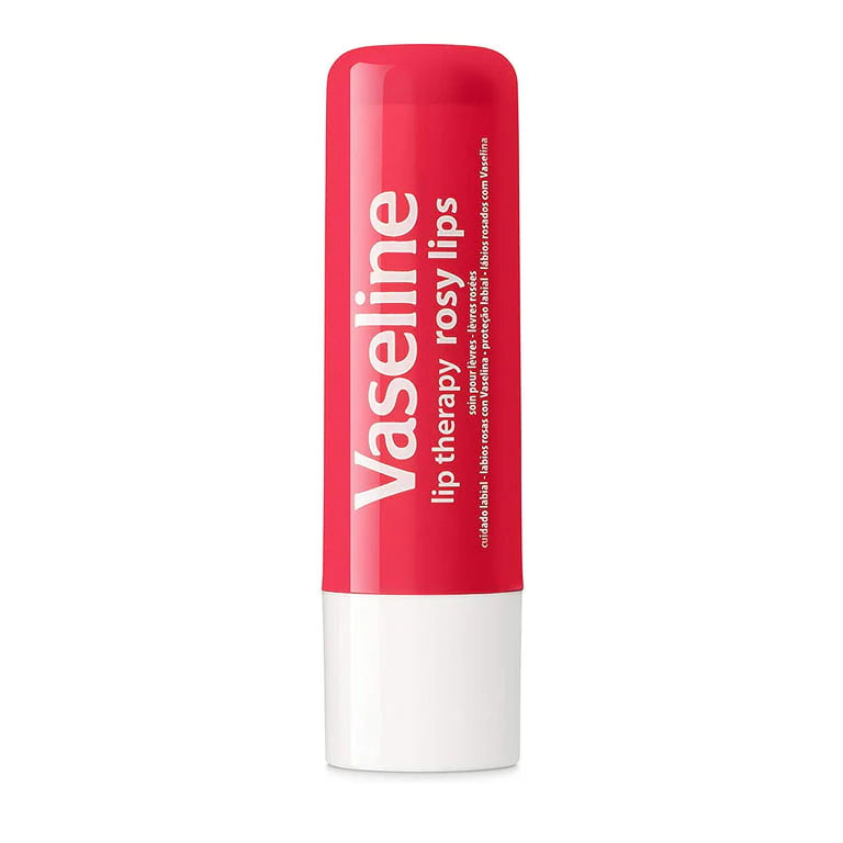 Vaseline Lip Therapy, Rosy Lips Lip Balm, Vaseline Lip Balm, Pink Lip Balm, Hydrating Lip Balm, Moisturizing Lip Care, Dry Lips Treatment, Chapped Lips Balm - Makeup Stash Pakistan