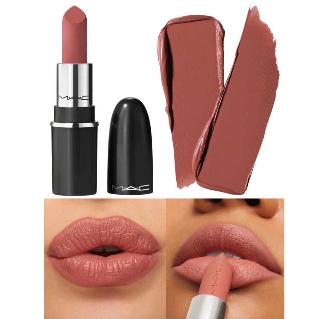 MAC Matte Lipstick – Velvet Teddy (Shade 617) - Makeup Stash Pakistan