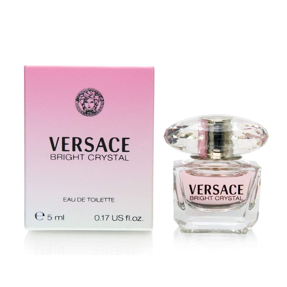 Versace Bright Crystal, Versace Perfume Women, Bright Crystal EDT, Mini Perfume Women, Floral Perfume, Luxury Women Fragrance, Travel Size Perfume, Versace EDT, Fruity Floral Perfume - Makeupstashpk
