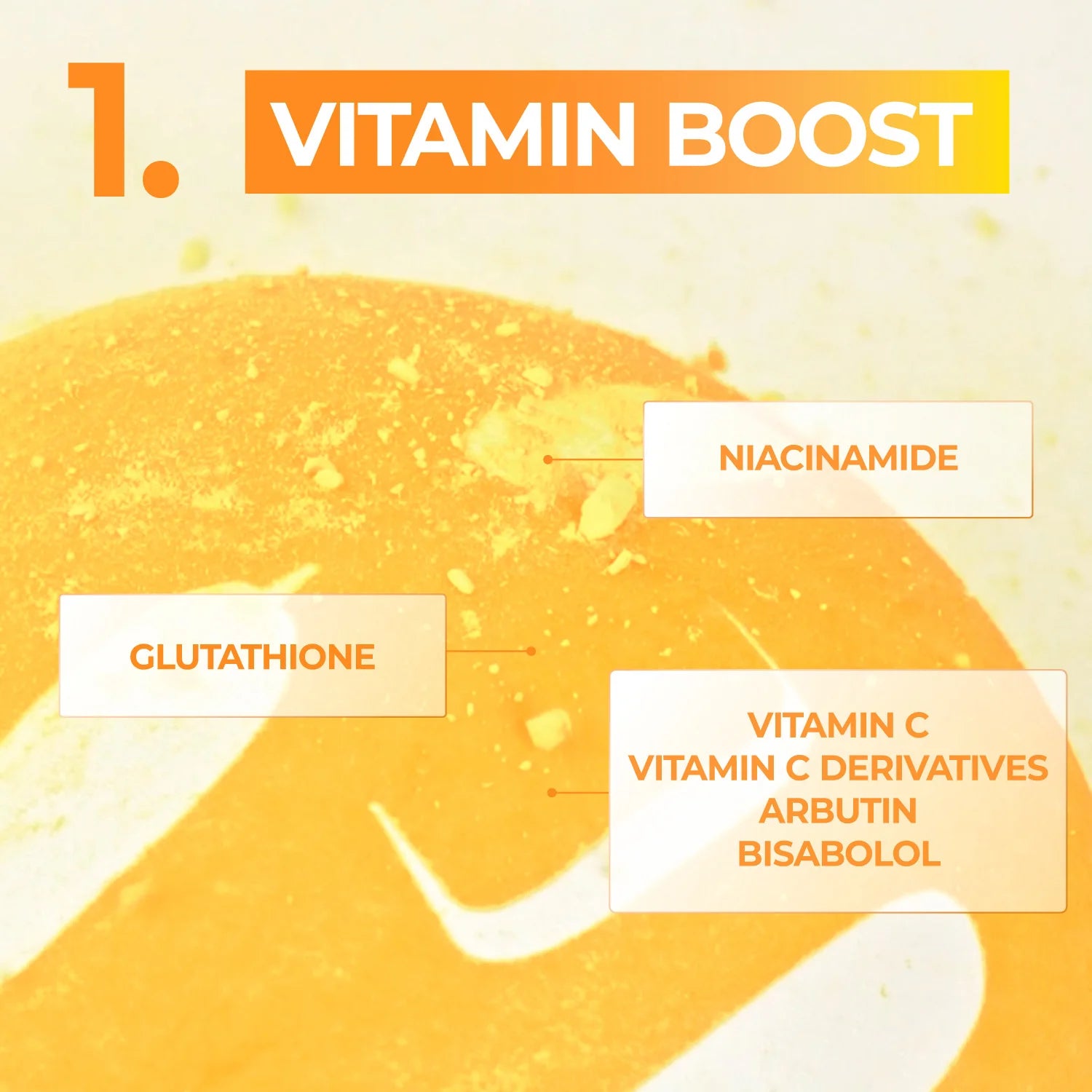Numbuzin No.5 Vitamin Spotlight Sheet Mask 27ml - Makeup Stash Pakistan
