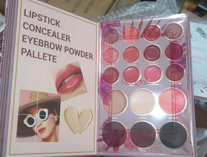 Mocallure 5 in 1 Makeup Book Palette - Complete Beauty in One - Makeup Stash Pakkstan