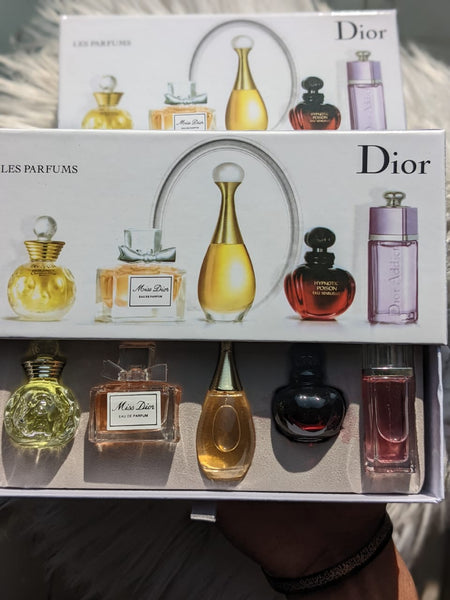 miniature dior perfume gift sets