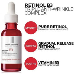 La Roche-Posay Retinol B3 Serum 30ml – Anti-Aging Serum for Wrinkles, Fine Lines & Skin Renewal