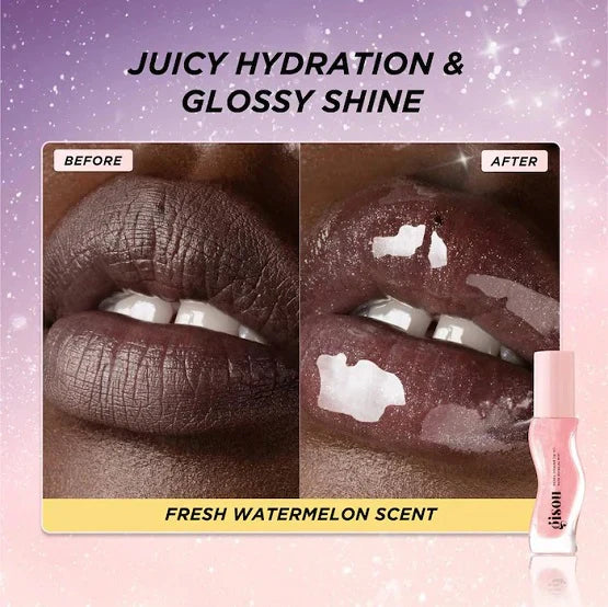 Gisou Honey Gloss Hydration Heroes Set – Luxury Honey Infused Hair & Lip Care Gift Set