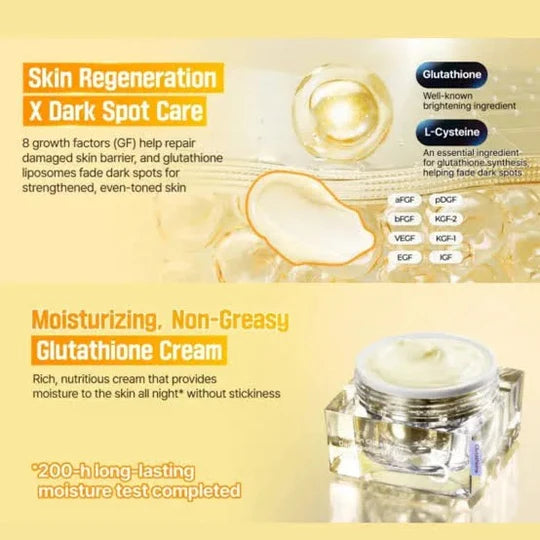Numbuzin - No.5+ Vitamin Glutathione Dark Spot Laser Cream 50ml - Makeup Stash Pakistan
