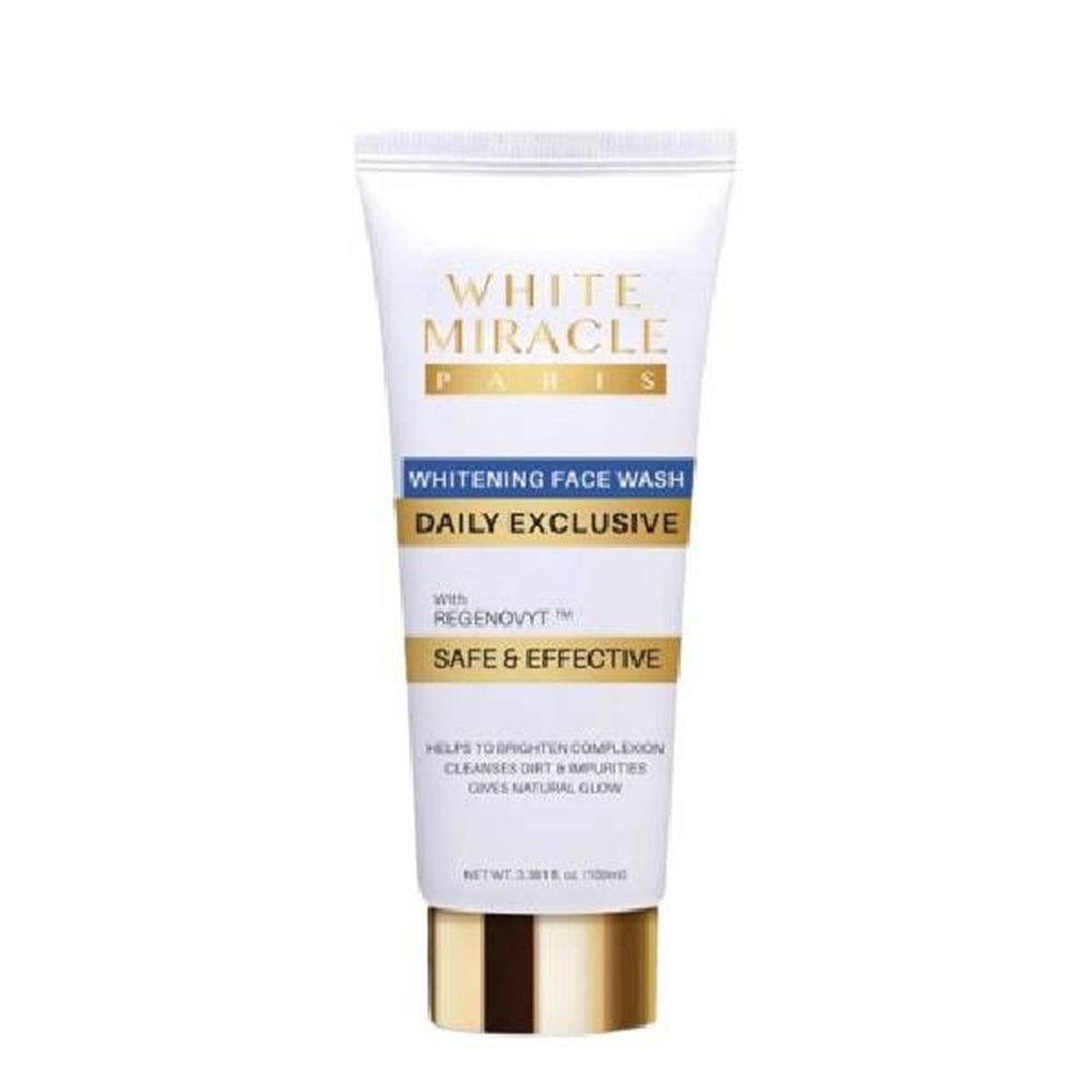 White Miracle Whitening Face Wash - Makeup Stash Pakistan