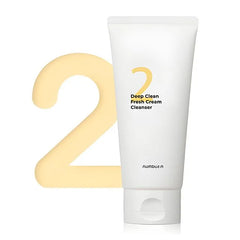 Numbuzin - No.2 Deep Clean Fresh Cream Cleanser 120ml - Makeup Stash Pakistan
