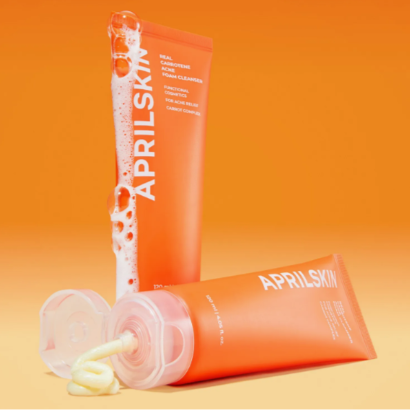 April Skin - Carrotene Clarifying Foam Cleanser 120ml-Makeup Stash Pakistan