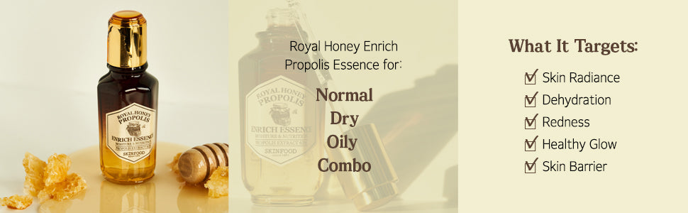 skin Food - Royal Honey Propolis Enrich Essence 50ml - Makeup Stash Pakistan