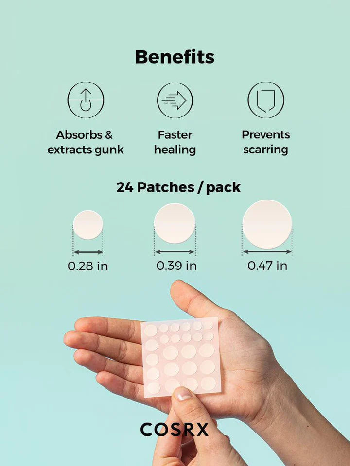 COSRX Acne Pimple Master Patch – Hydrocolloid Spot Treatment for Pimples & Breakouts