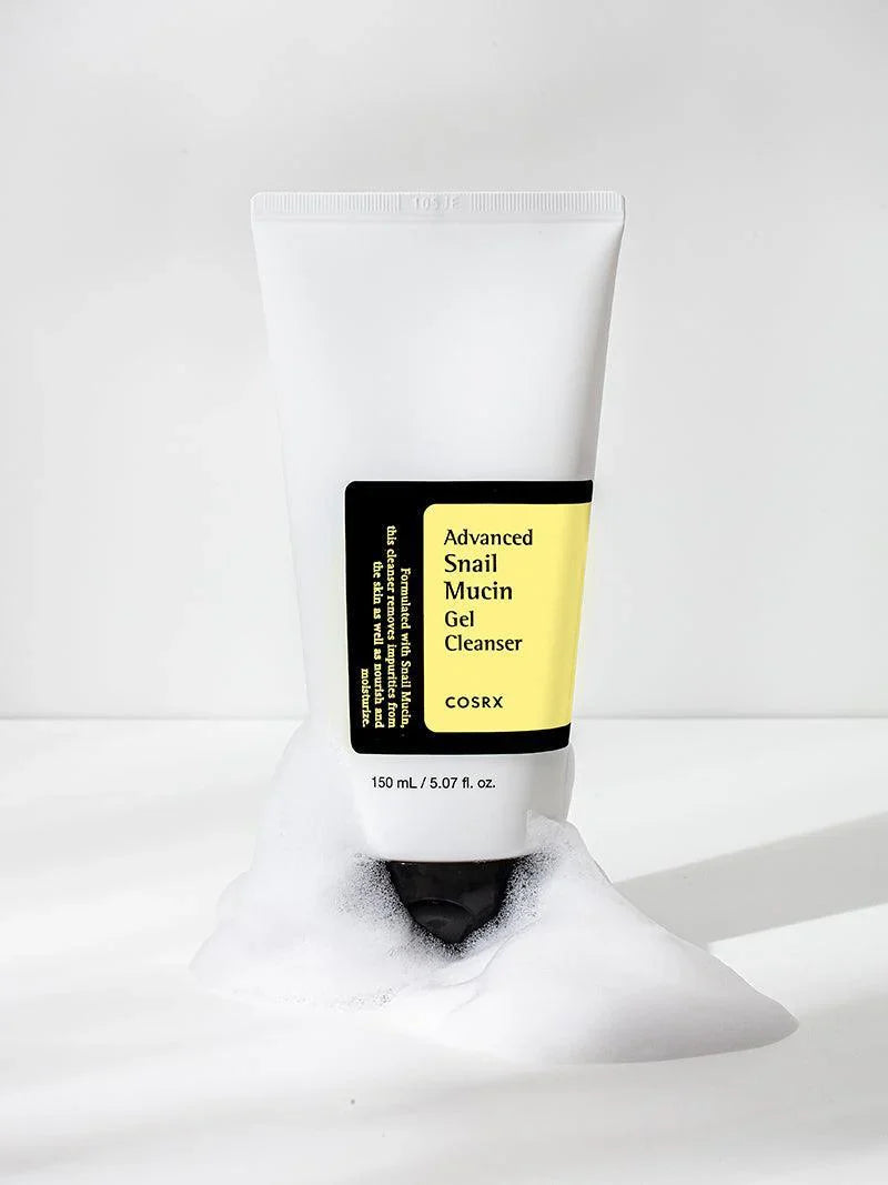 COSRX Advanced Snail Mucin Gel Cleanser 150ml – Gentle Hydrating Facial Cleanser