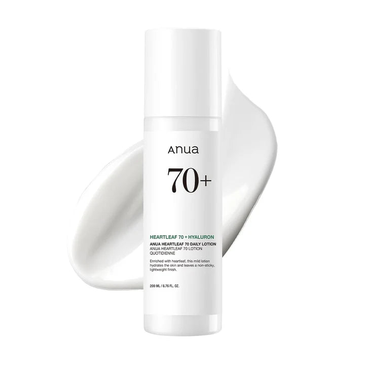 Anua Heartleaf 70% Daily Lotion 200ml -  Makeup Stash Pakistan