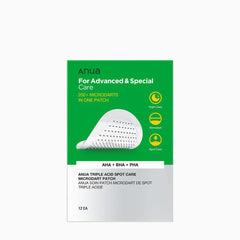 anua acne patch, microdart patch, spot care patch, acne patch, pimple patch, blemish treatment, korean skincare, acne skincare, breakout treatment, spot patch, triple acid patch, pore care, acne prone skin - Makeupstashpk