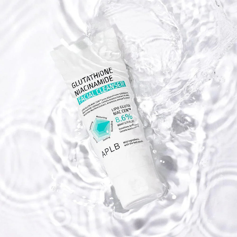 APLB Glutathione Niacinamide Facial Cleanser 80ml-Makeup Stash Pakistan