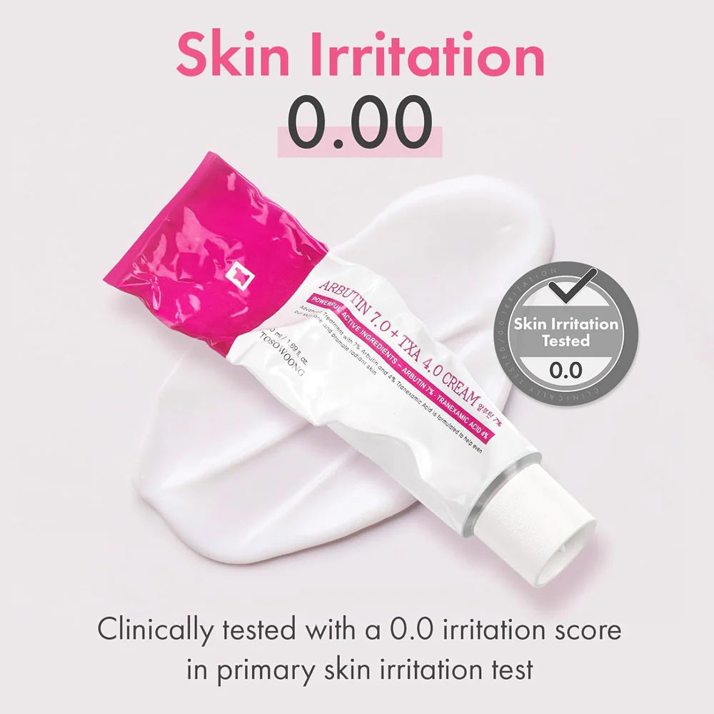 arbutin 5 whitening cream, tosowoong whitening cream, brightening face cream, arbutin face cream, dark spot cream, skin brightening cream, uneven skin tone cream, korean skincare cream, moisturizing whitening cream, radiant skin cream - Makeupstashpk