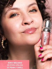 KIKO Milano 3D Hydra Lipgloss 31 Pearly Shell-Makeup Stash Pakistan
