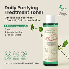 Axis Y Daily Purifying  Treatment Toner 200ml - Makeup Stash Pakistan