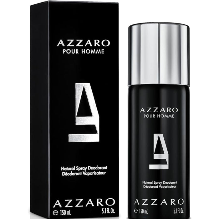 AZZARO POUR HOMME DEODORANT 150ML - Makeup Stash Pakistan
