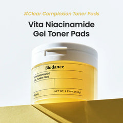 Biodance - Vita Niacinamide Gel Toner Pad (60ea) - Makeup Stash Pakistan