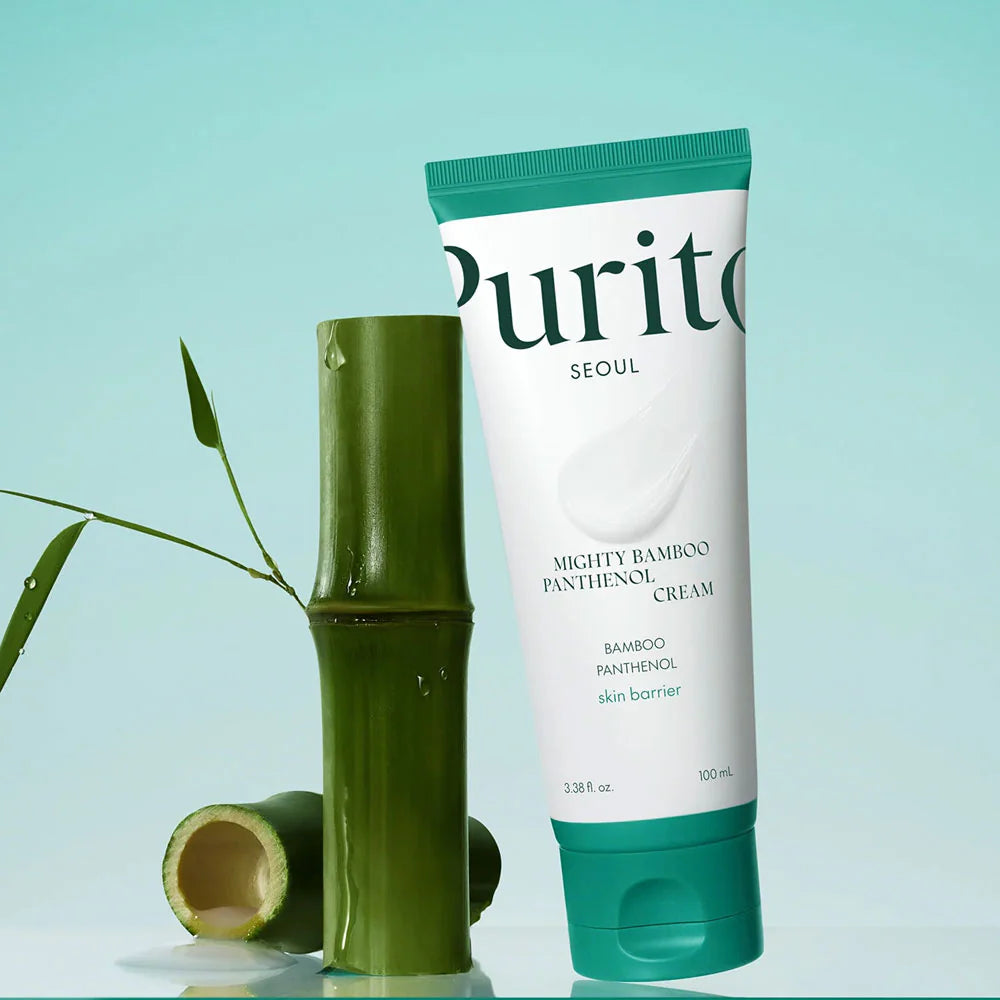 Dry skin repair cream, Korean skincare moisturizer, Purito cream original, soothing face cream, bamboo cream moisturizer, barrier repair cream Korea, hydrating face cream - Makeup Stash Pakistan