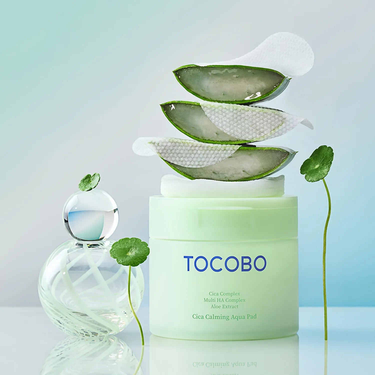 calming toner pads, korean toner pads, centella asiatica pads, soothing skincare, sensitive skin toner pads, hydrating toner pads, cica skincare - Makeup Stash Pakistan
