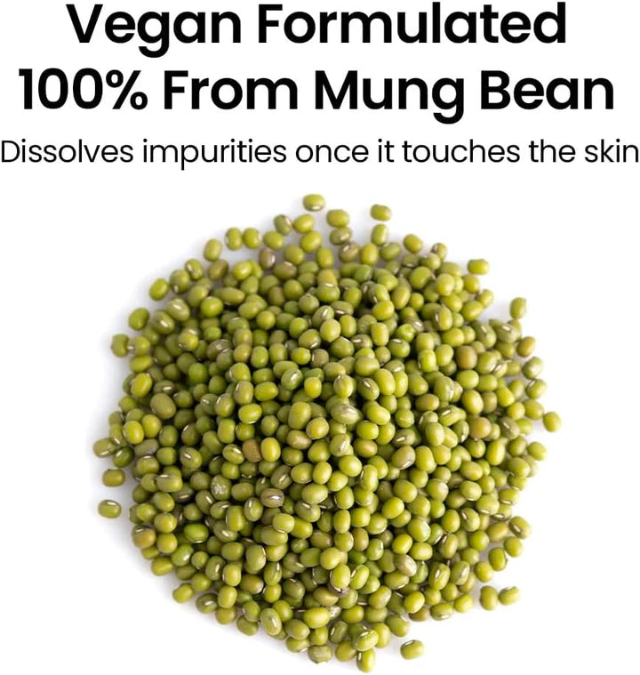 Beplain - Mung Bean Greenful pH balanced Cleansing Oil 10ml Mini - Makeup Stash Pakistan