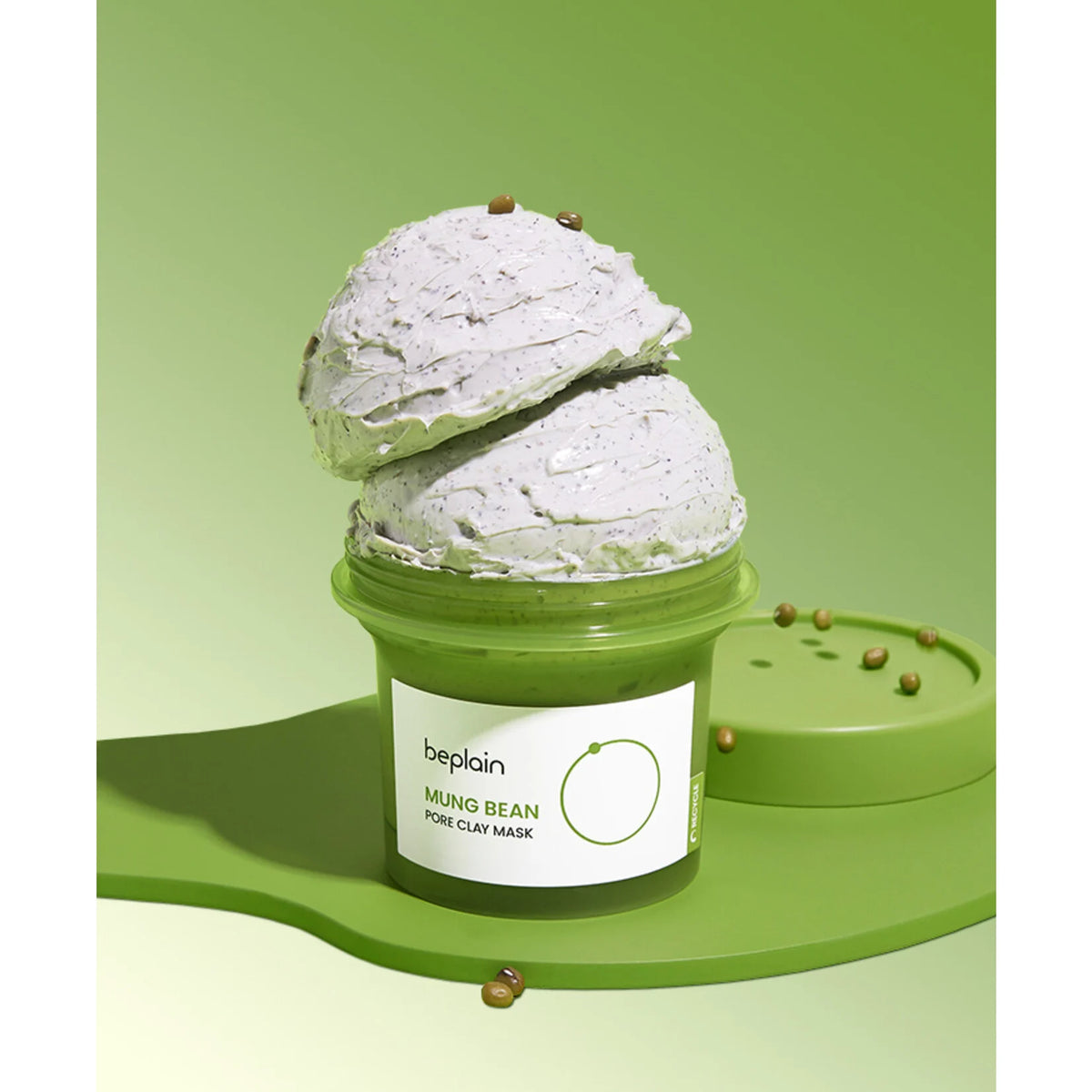 mung bean mask, pore clay mask, deep cleansing mask, korean clay mask, oil control face mask, acne prone skin mask, pore tightening mask -Makeup Stash Pakistan