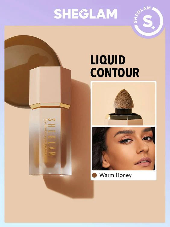 Sheglam Sun Sculpt Liquid Contour Warm Honey-5.2ml-Makeup Stash Pakistan
