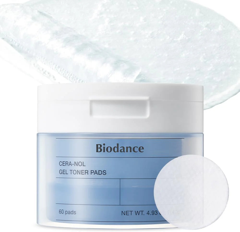 Biodance toner pads, cera nol toner pads, ceramide toner pads, hydrating toner pads, soothing toner pads, korean skincare toner pads, sensitive skin toner, skin barrier repair,Makeupstashpk