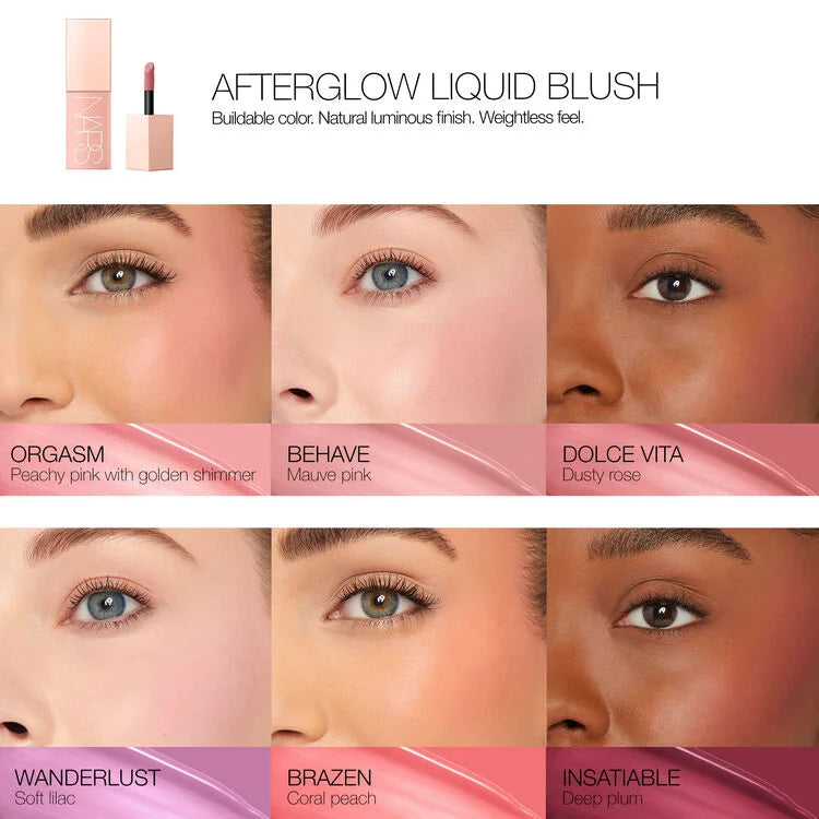 NARS Afterglow Liquid Blush- Makeup Stash Pakistan