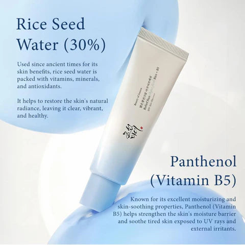 Aqua Fresh Sunscreen, SPF50 PA++++, Rice Sunscreen, Korean Sunscreen, Lightweight Sunscreen, No White Cast Sunscreen, Hydrating Sunscreen, Daily Sun Protection - Makeup Stash Pakistan