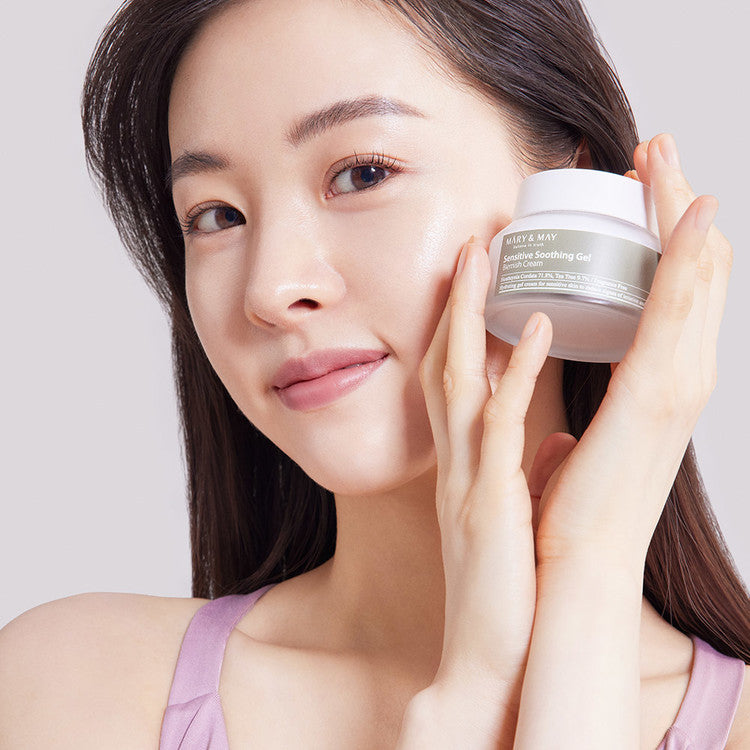 Mary & May - Sensitive Soothing Gel Cream 70g - Makeup Stash Pakistan