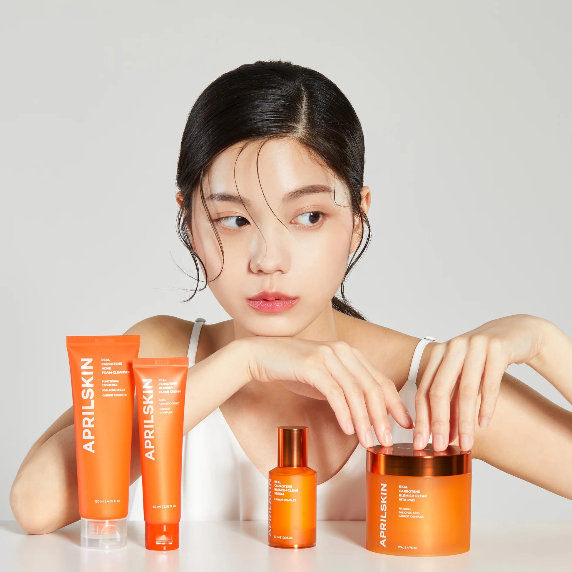 April Skin - Carrotene Clarifying Foam Cleanser 120ml-Makeup Stash Pakistan