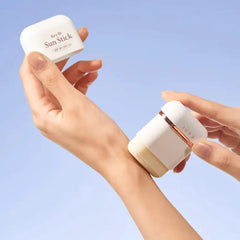 Sunstick , SPF , lightweight  , Korean sunscreen stick ,  matte finish, no white cast, easy reapplication , daily sun protection , Makeupstashpk