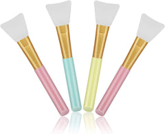 cuttte 4pcs silicone face mask brushes - Makeup Stash Pakistan